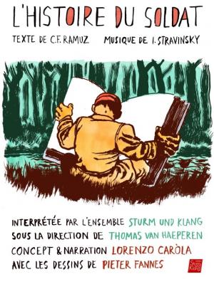 Histoire du soldat affiche 1